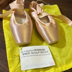 Gaynor Minden USA pointe shoes 7.5